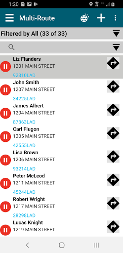 Temetra Mobile Screen 2