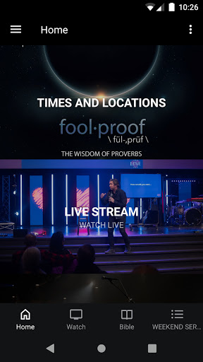 Screenshot of Foundations Church