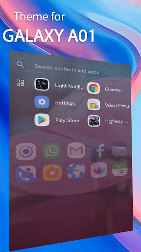 Launcher Theme For  Galaxy A01 Launcher 2020