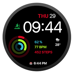 Pixel Active Watch Face
