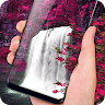 Waterfall Flower live Wallpaper 2018: 3D Aquarium