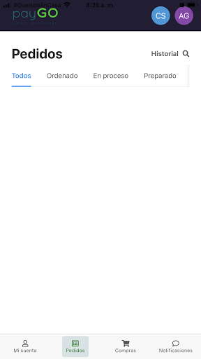 payGO Estudiantes Screen 2