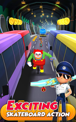 Little Singham Super Skater - Action - games