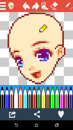 Android application Instapix: Pixel Art Editor screenshort
