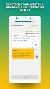 TOEFL Vocabulary Prep App Ekran görüntüsü