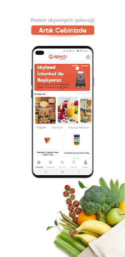 Android application Speedy Market screenshort