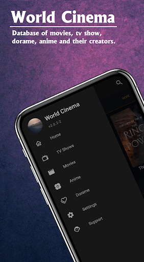Android application World Cinema screenshort