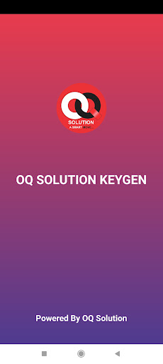 OQ Solution Screen 2