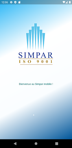 Android application Simpar screenshort