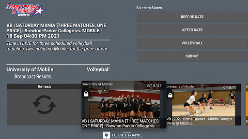 Southern States Sports TV Screen 3