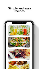 Cheap Food Recipes App  screenshots 1