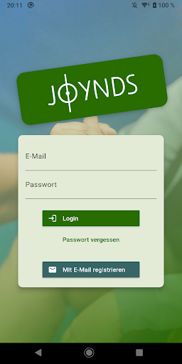 Android application Joynds screenshort