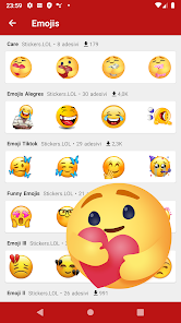 Screenshot 2 Stickers Chateando - WASticker android