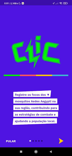 Android application CLIC - Comunidade screenshort