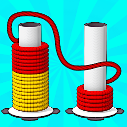 Imagen de ícono de Rope Color Sorting Game