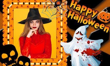 Halloween Photo Frame Editor