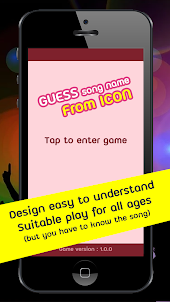 Guess song name from icon