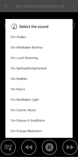 Om Meditation Music : Om Chant Screen 2