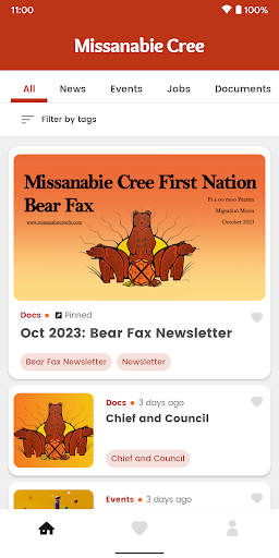 Missanabie Cree Nation Screen 2