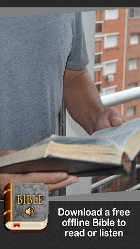 Android application Offline Bible app with audio screenshort