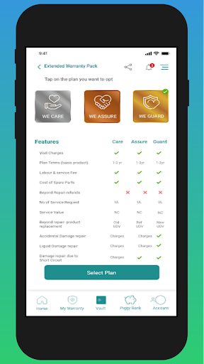 Warranty Express Partner Screen 3