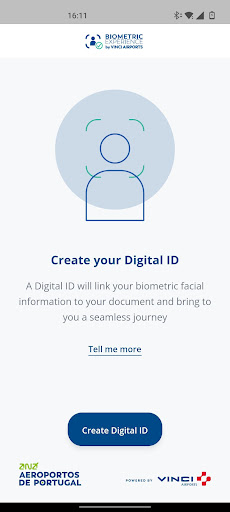 Android application Biometric Experience screenshort