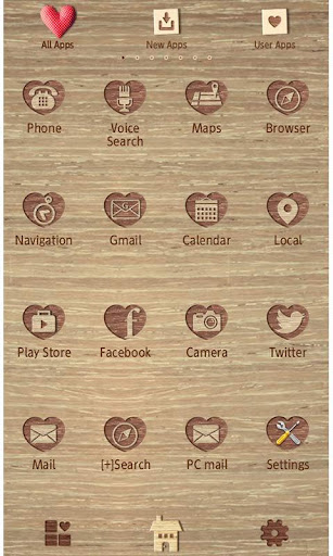 Simple Wallpaper-Love Heart- Screen 2