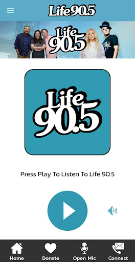 Android application Life 90.5 screenshort