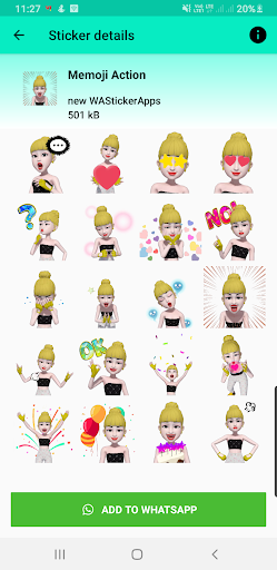 animated stickers for whatsapp Screen 3