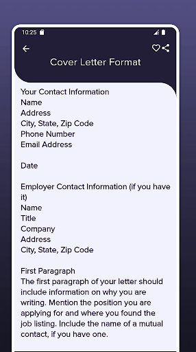 Cover Letters Examples Screen 3