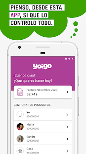 Mi Yoigo - Área de cliente Screenshot