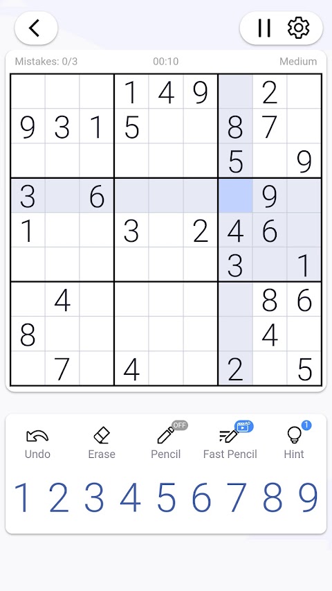 Sudoku - Classic Sudoku Puzzleのおすすめ画像2