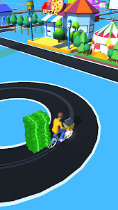 Paper Delivery Bicycle Rush 3d