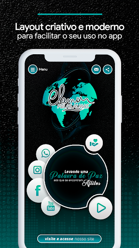 Android application Clamor pelas Almas screenshort