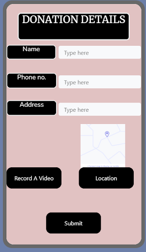 Android application Little Helping Hands screenshort