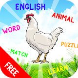 Learn Animal Vocabulary Words icon