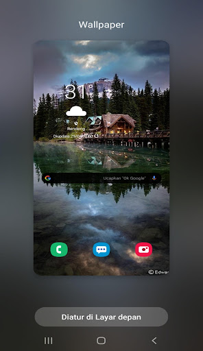 Background Danau Wallpaper