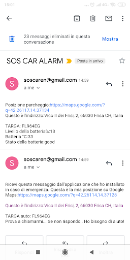 FERRUCCIO Antifurto Auto Anti-Jammer Email Impatto