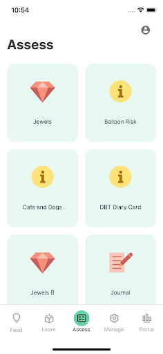 Android application DigiSensing screenshort