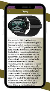 HK8 Pro Max SmartWatch guide