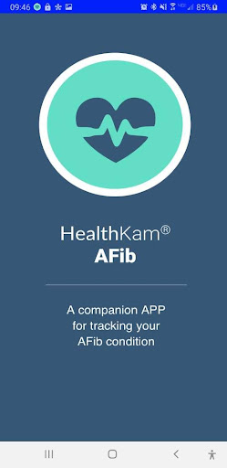 Android application HealthKam® AFib screenshort