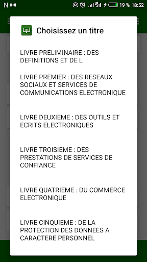 TOSSIN  Code du Numérique Bén