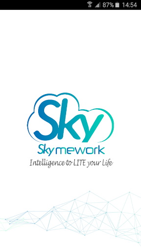 Android application SKY SmartHome screenshort
