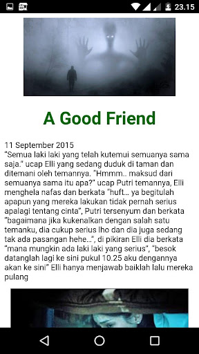 Cerpen Horor Seram Offline