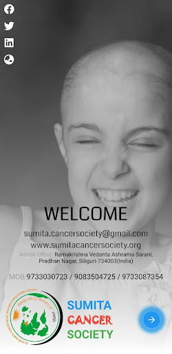 Android application Sumita Cancer Society screenshort