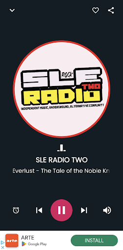 Android application SLE RADIO screenshort