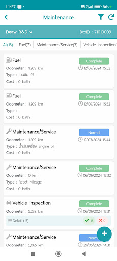 FTS Driver App Screen 3