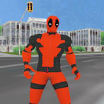 Hero Rope Spider City Battle