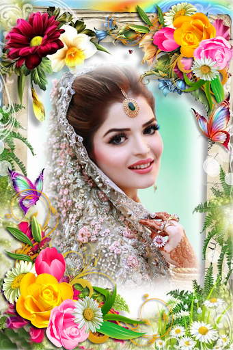Lovely Flower Photo Frame Screen 3