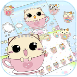 Kitty Love Cup Cat Theme icon